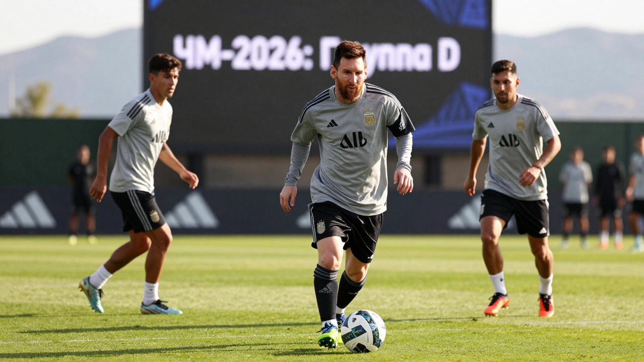 Лионель Месси тренируется с молодыми игроками в Испании перед ЧМ-2026.